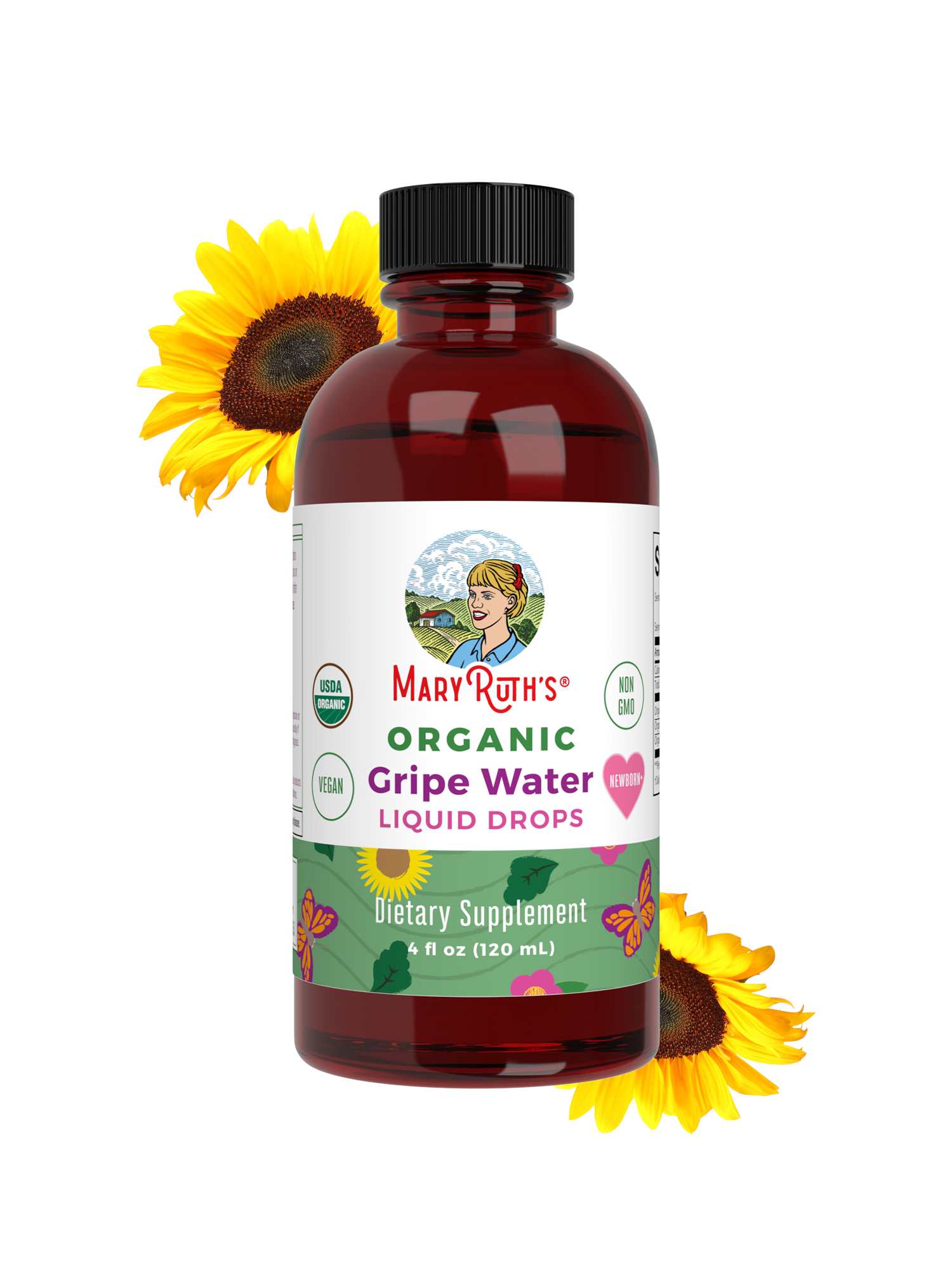 MaryRuth's Organic Gripe Water Liquid Drops - 4 fl oz