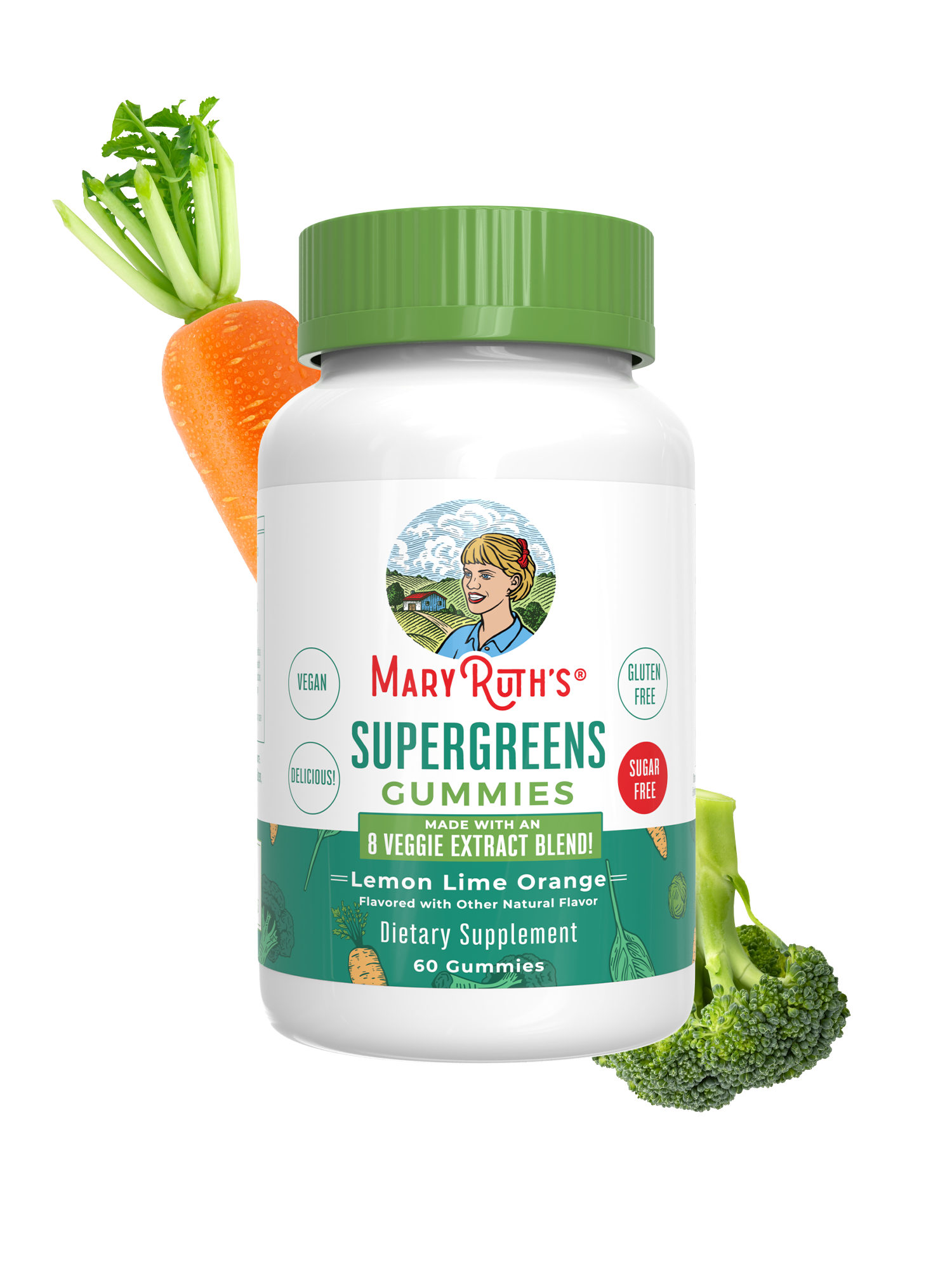 Super Greens Gummies | Veggie Vitamins – MaryRuth Organics