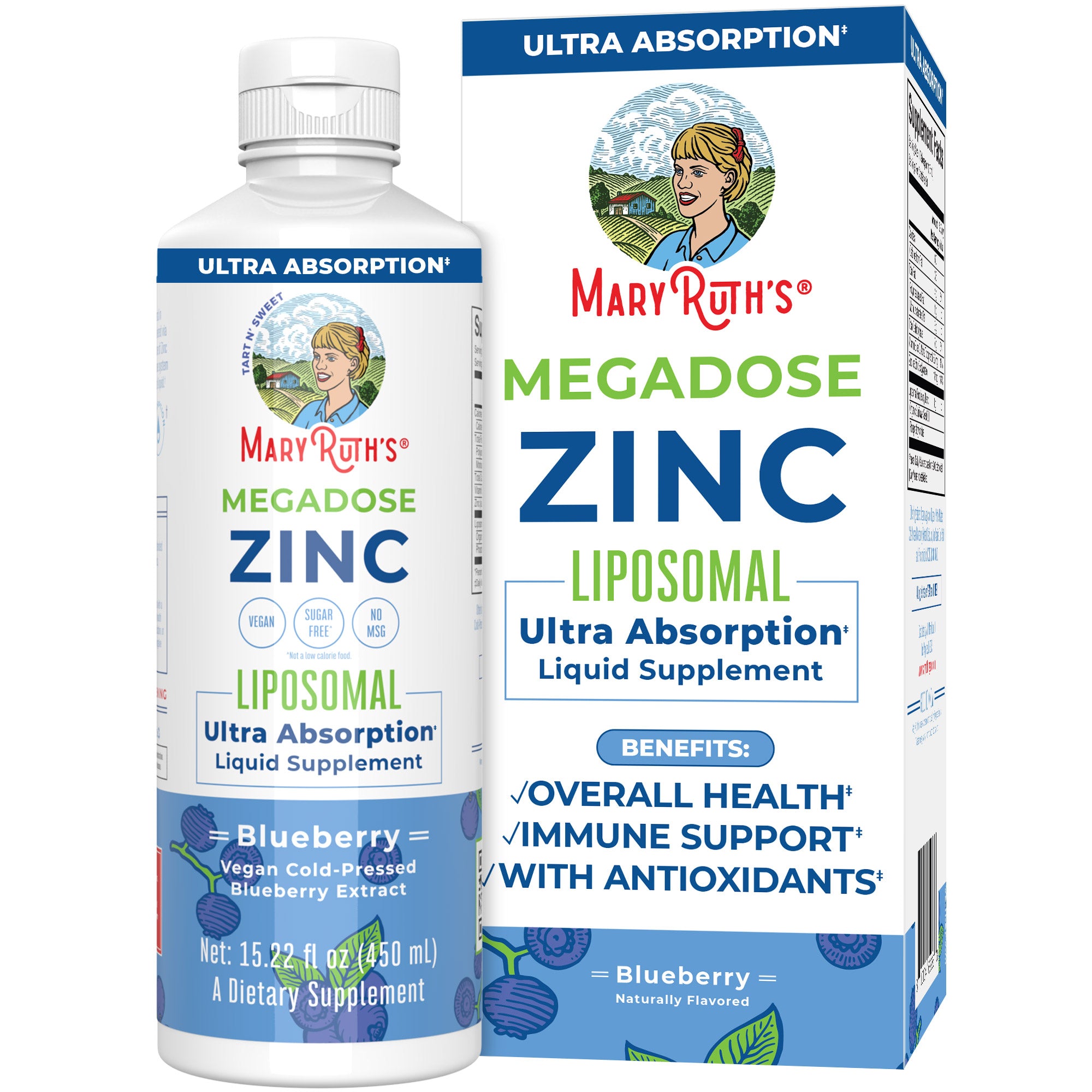 Liposomal Zinc Megadose MaryRuth Organics