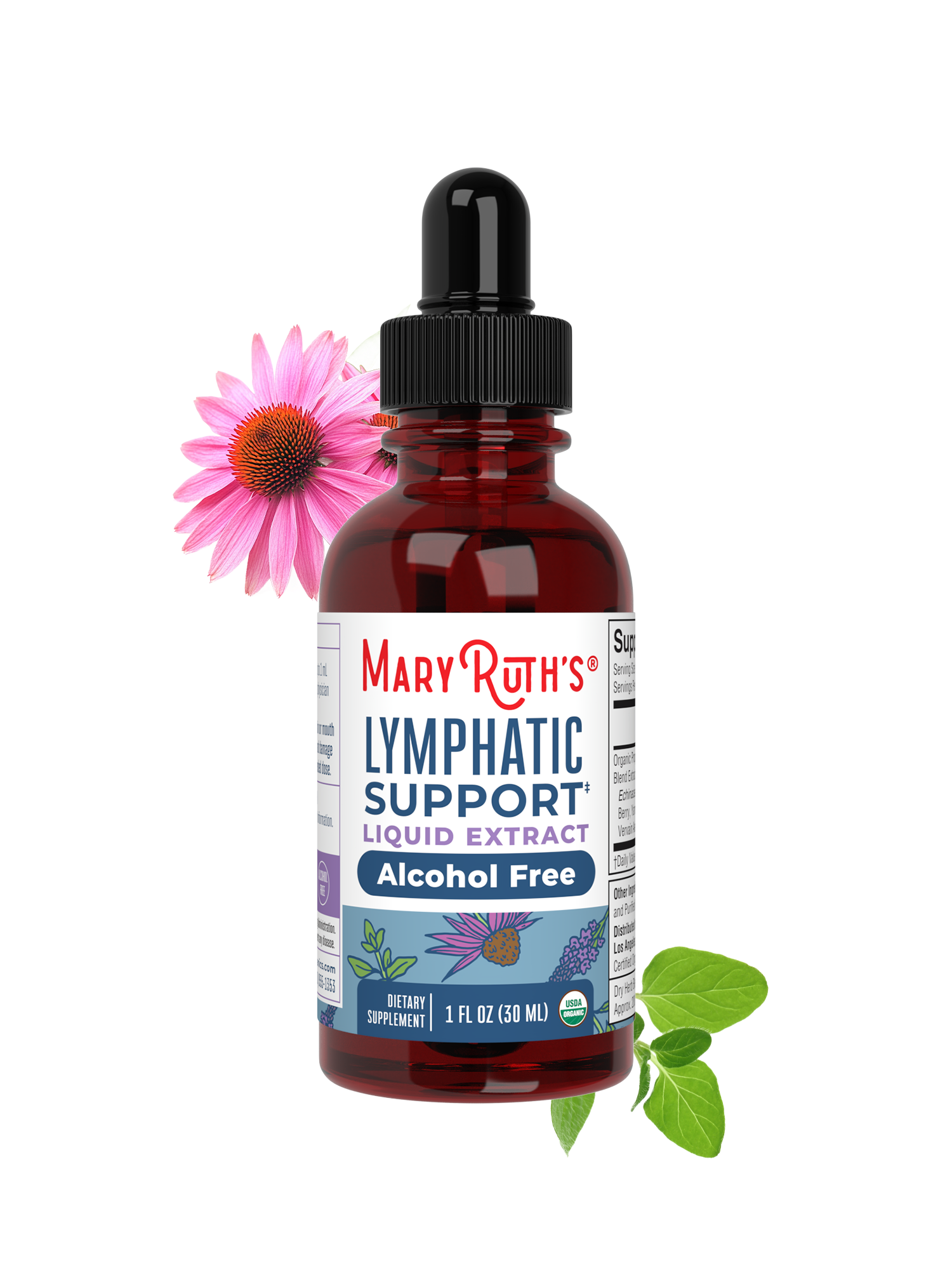 Lymphatic Support Herbal Liquid Supplement – MaryRuth Organics