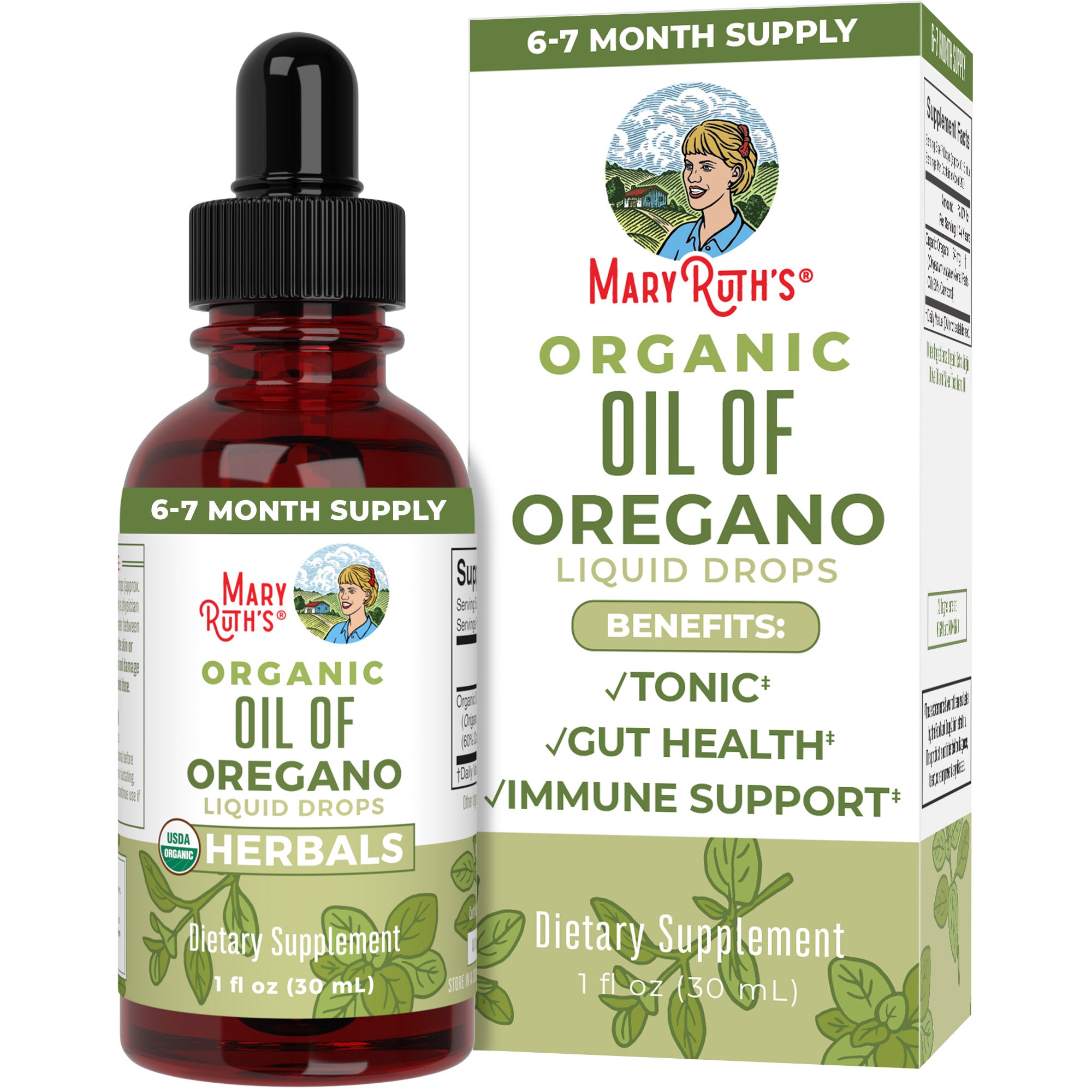 Organic Oil of Oregano Liquid Drops