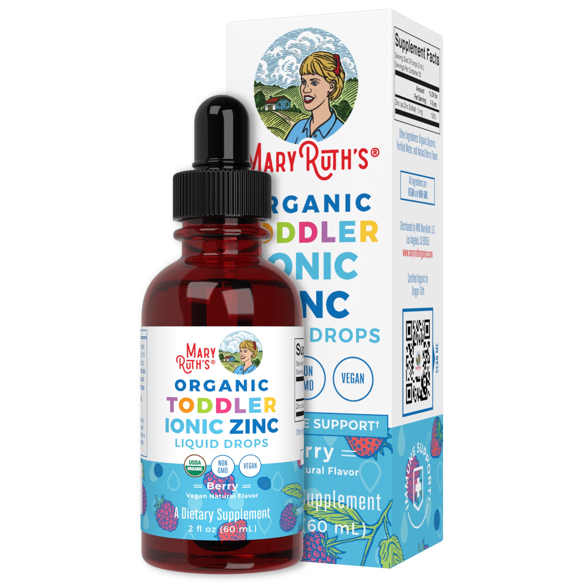 Organic Toddler Ionic Zinc Liquid Drops