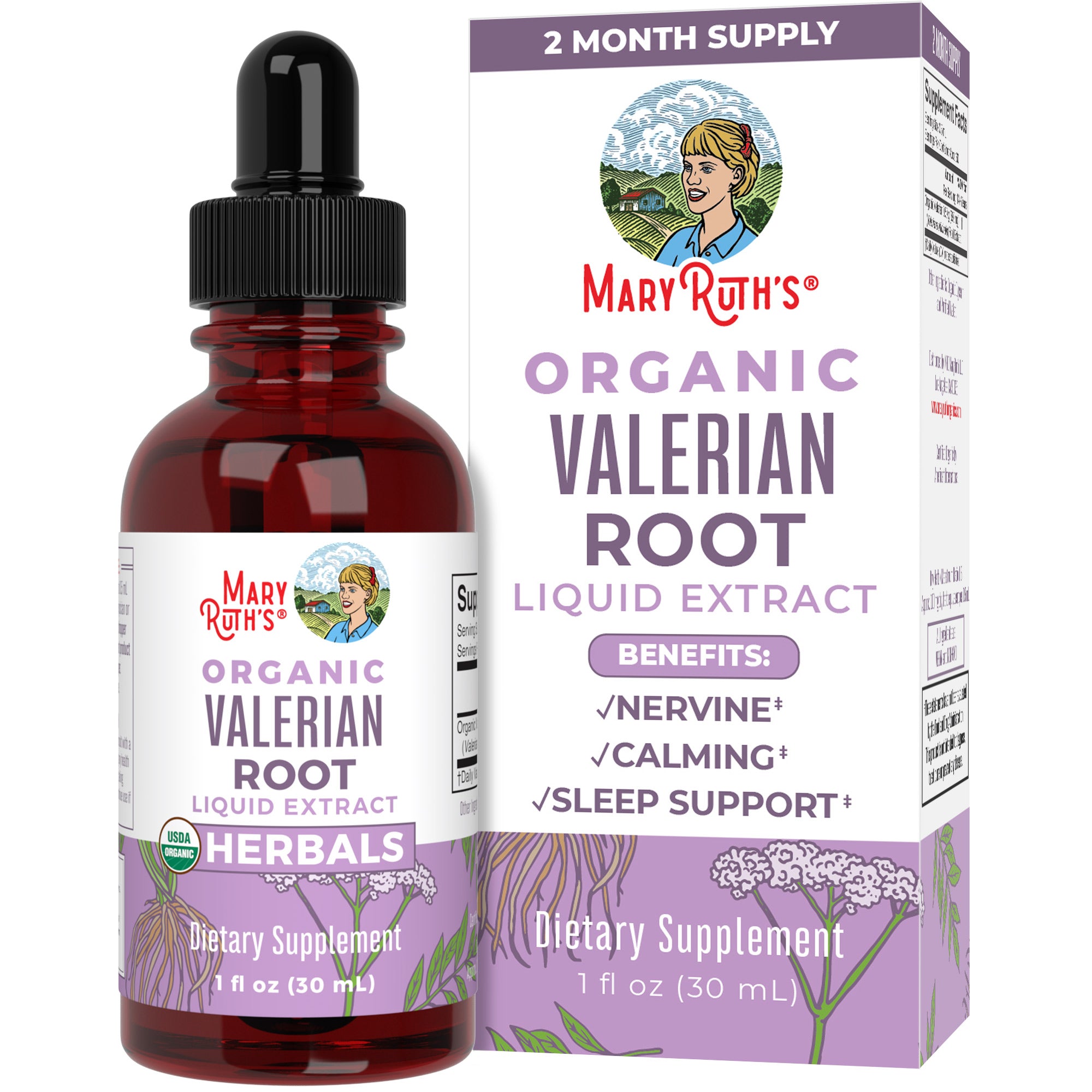 Organic Valerian Root Liquid Drops