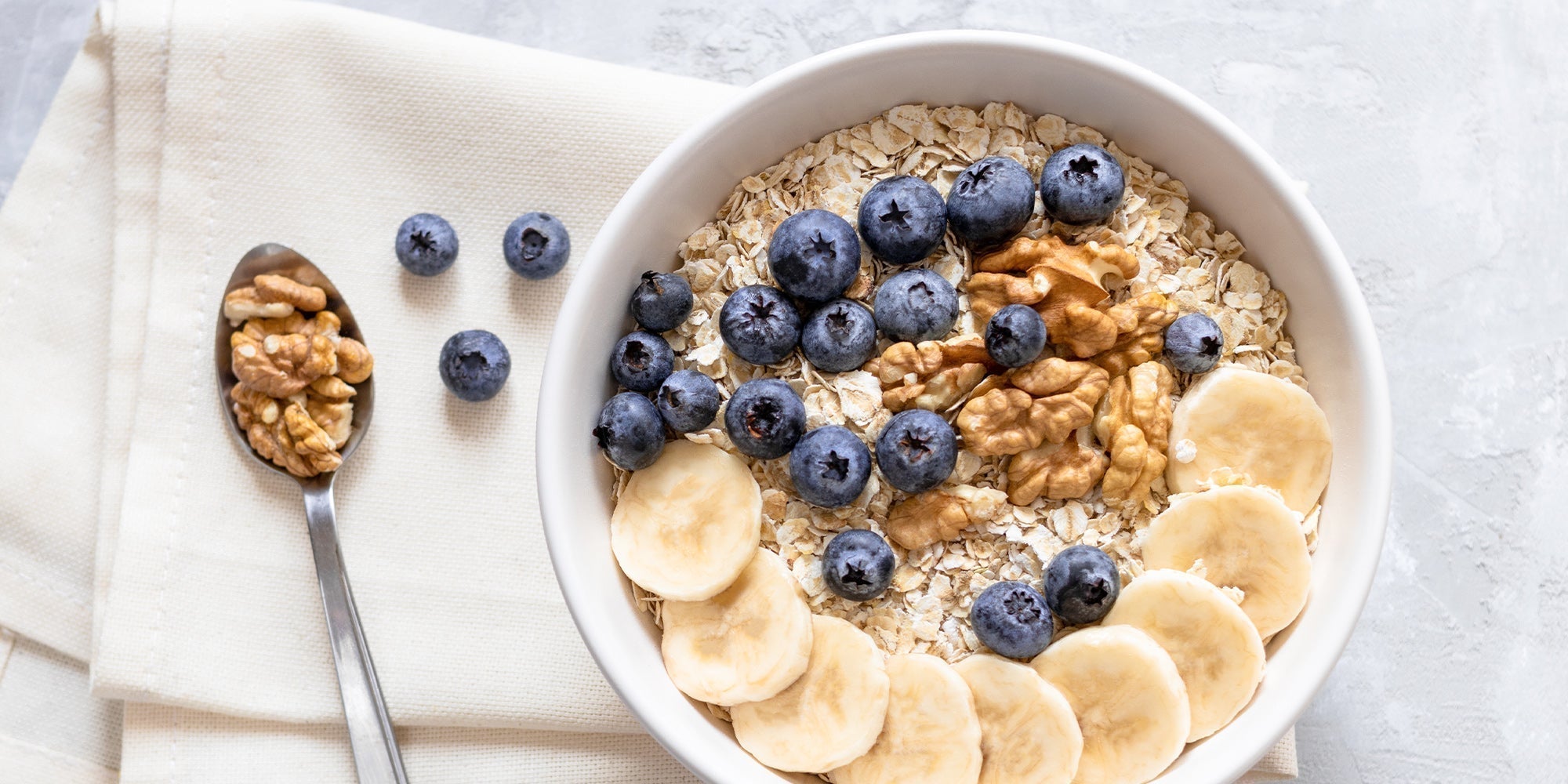 Blueberry Banana Probiotic Overnight Oats