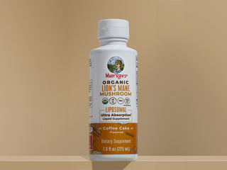 Banner image of article on Lion’s Mane Coffee Cake Cooler