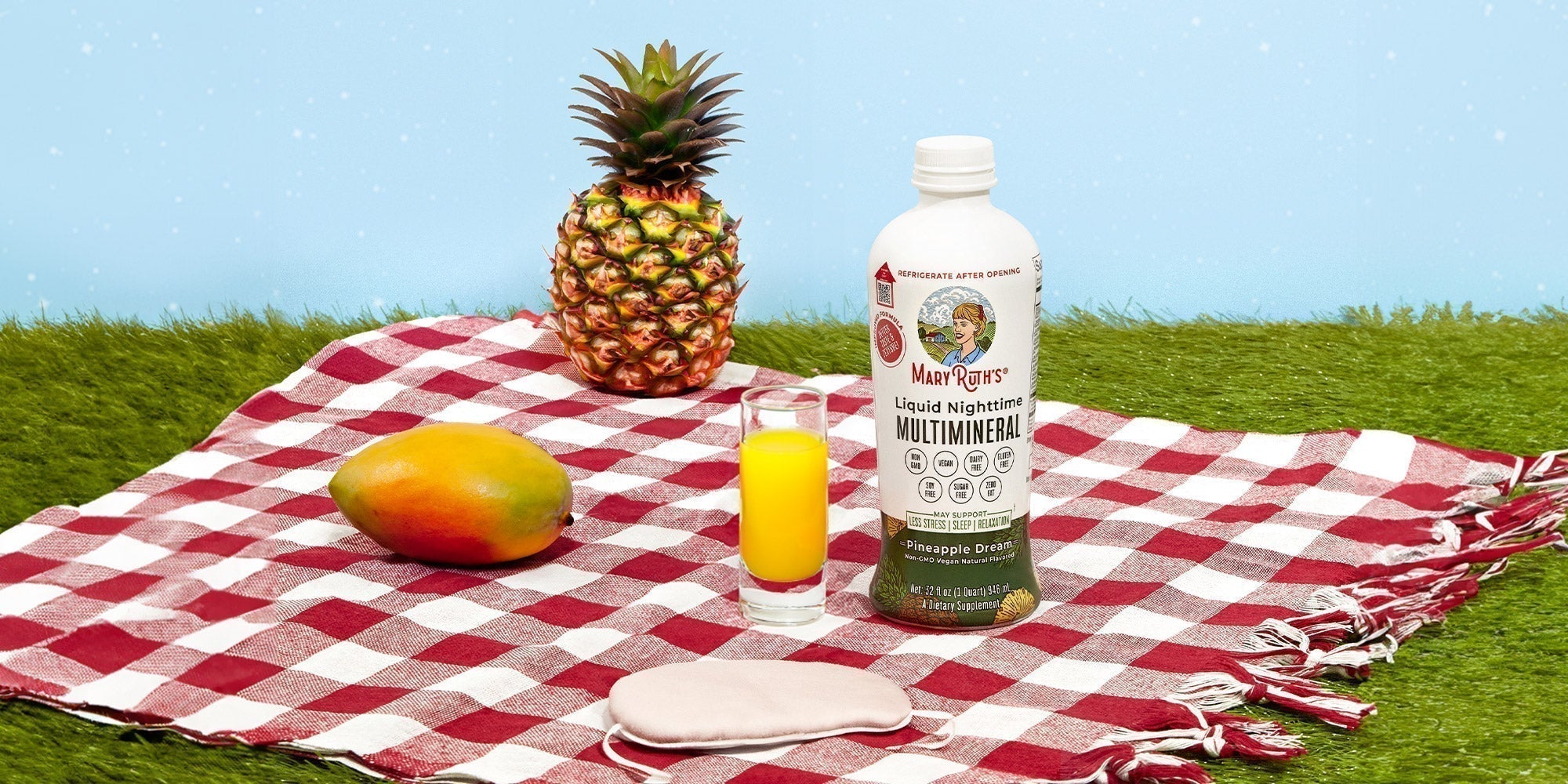 Midnight Pineapple-Mango Tango Mocktail