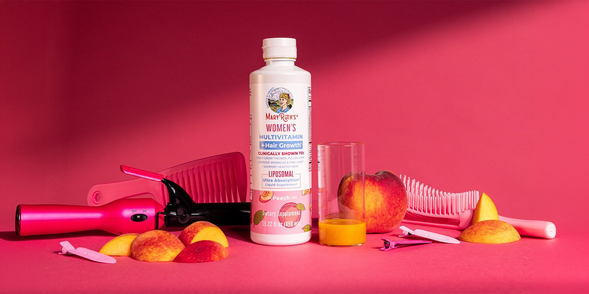Peaches Please Multivitamin Mocktail