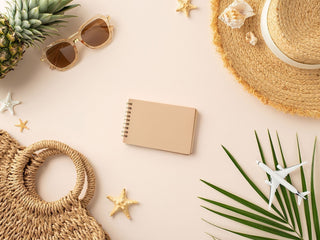 Banner image of article on Clean & Organic Travel Essentials