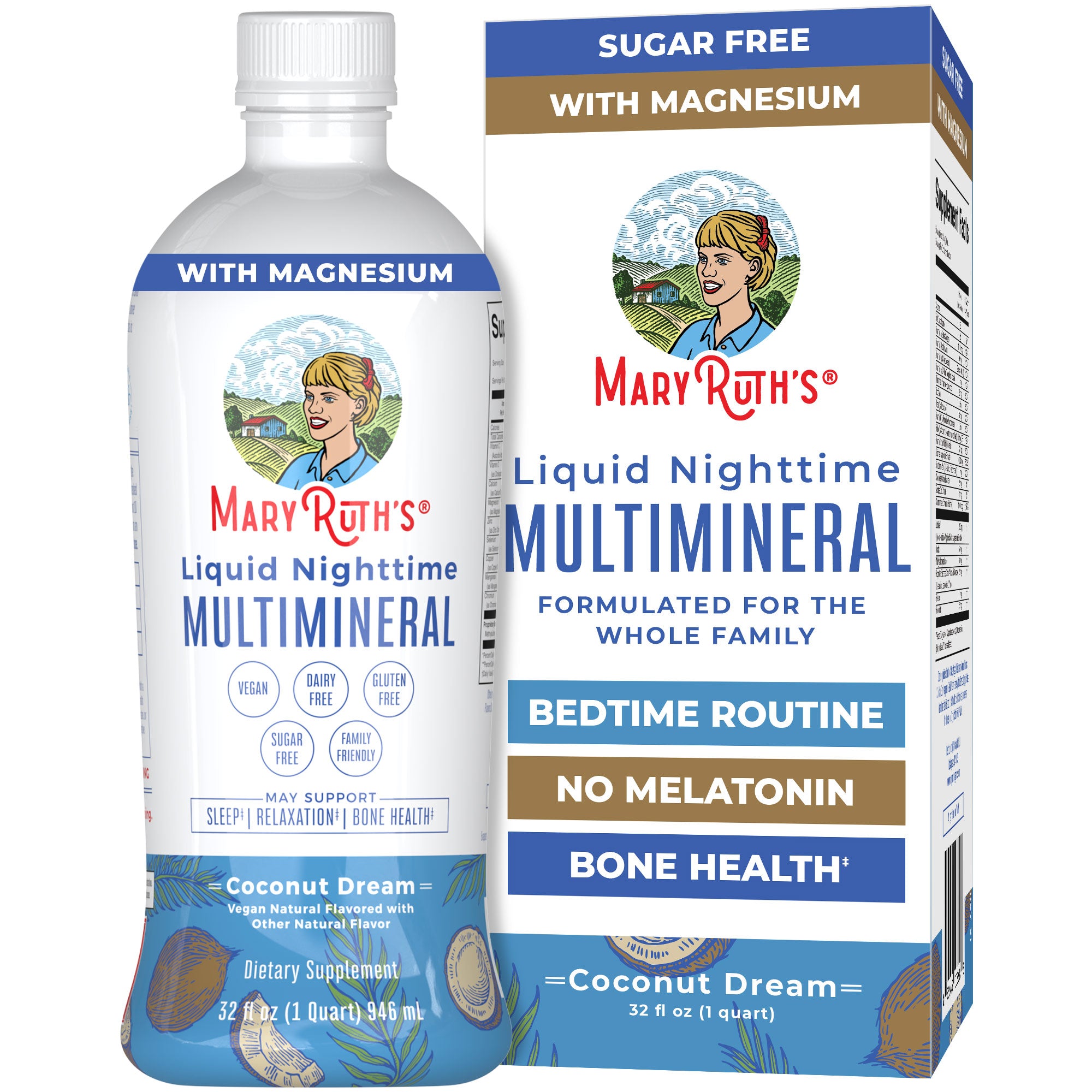 Liquid Nighttime Multimineral (Coconut)