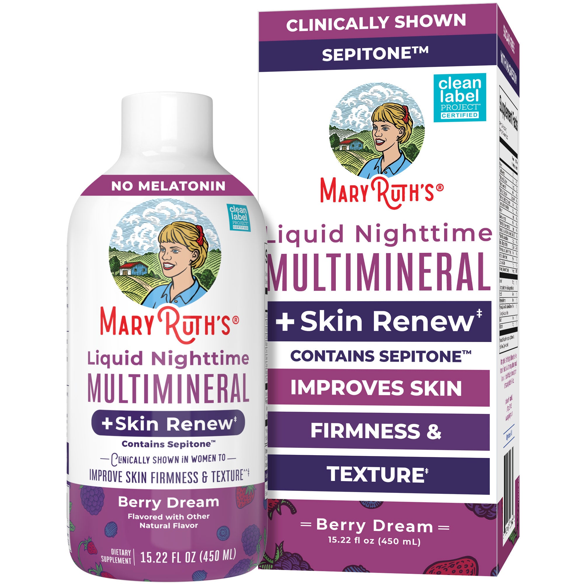 Liquid Nighttime Multimineral + Skin Renew (15.22oz)