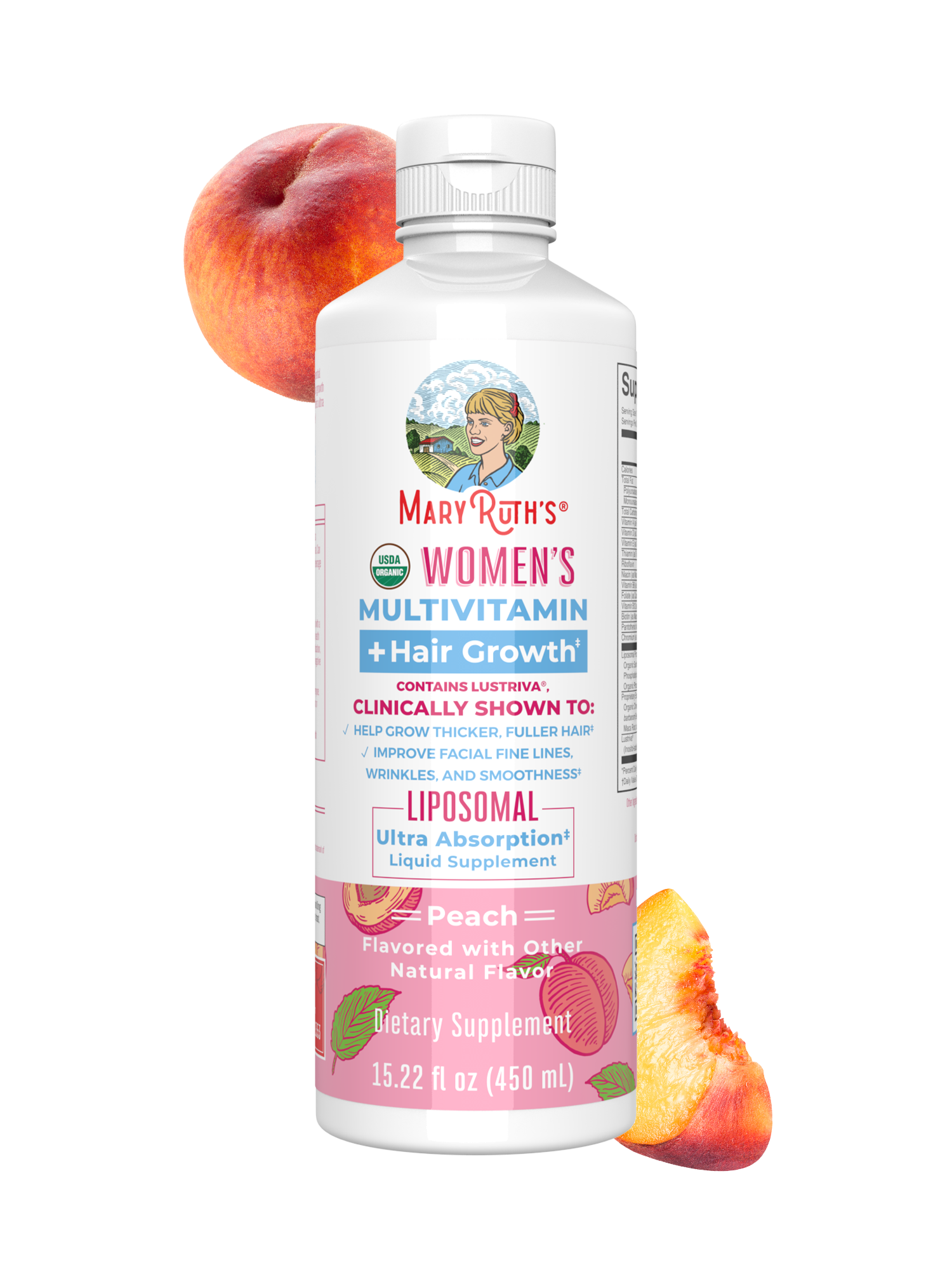 Women's Multivitamin + Hair Growth Liposomal – MaryRuth's
