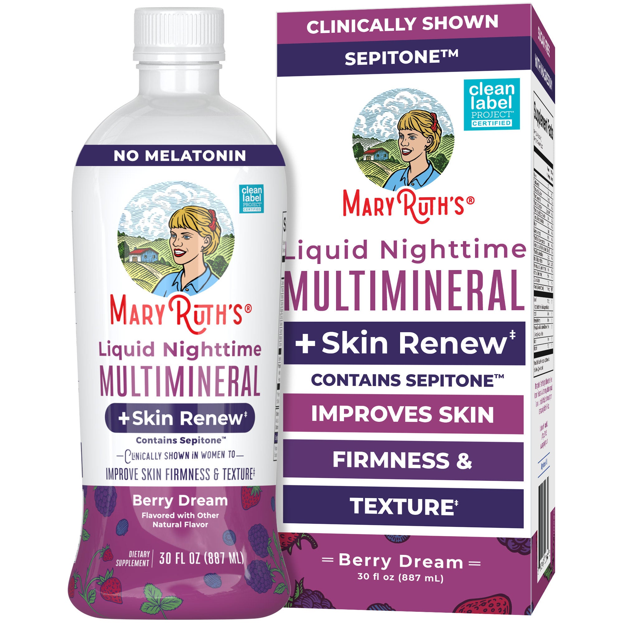 Liquid Nighttime Multimineral + Skin Renew