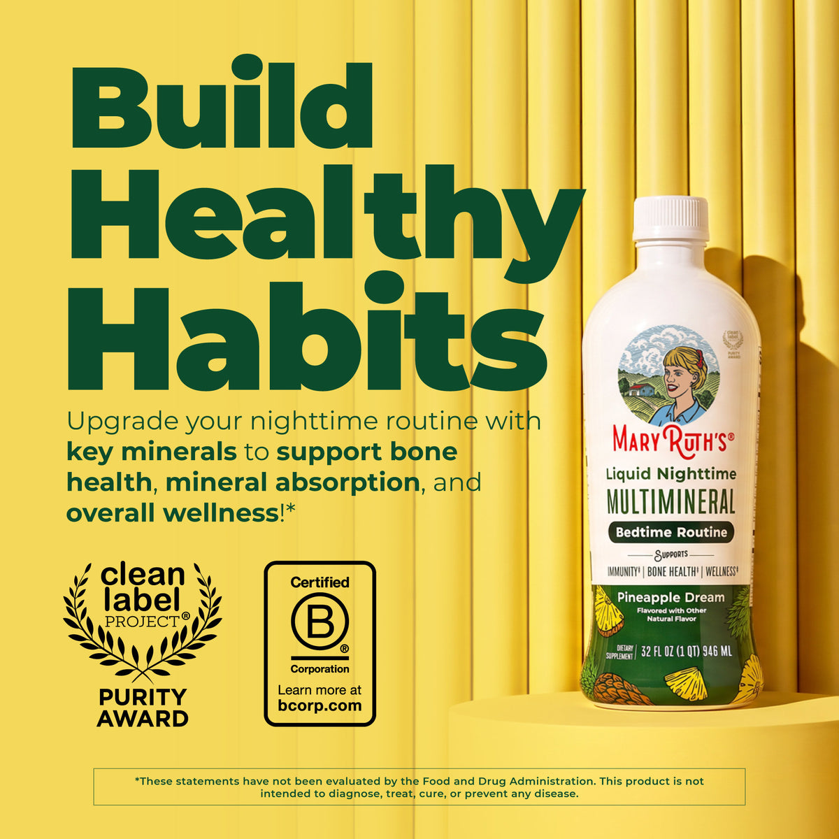 Liquid Nighttime Multimineral (Pineapple)