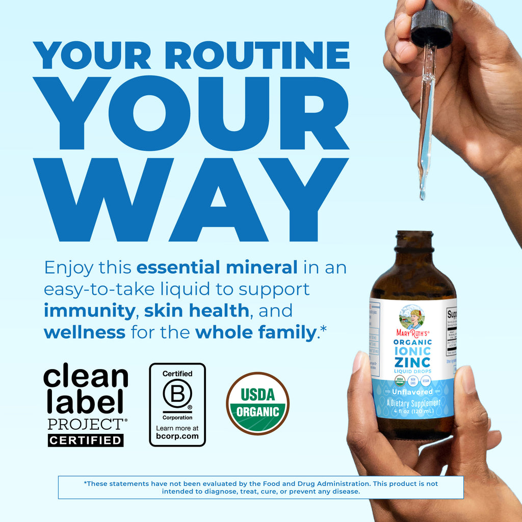 Organic Ionic Zinc Liquid Drops