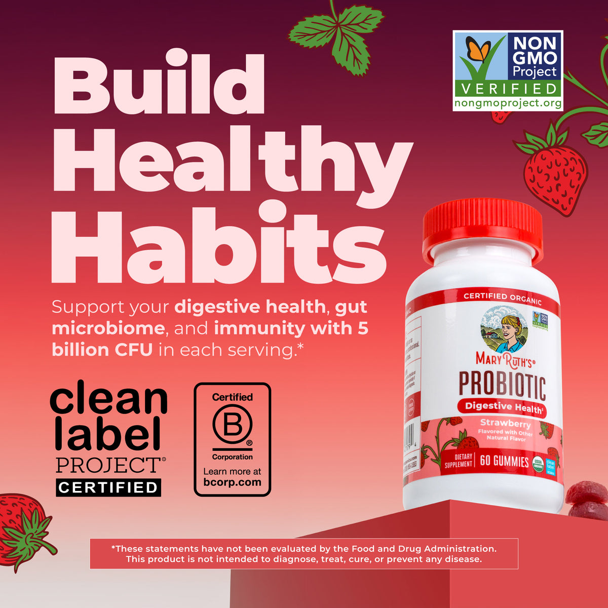 Organic Probiotic Gummies
