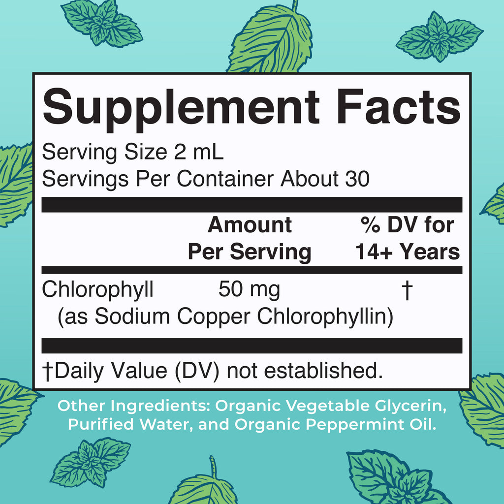 Vegan Liquid Chlorophyll Drops