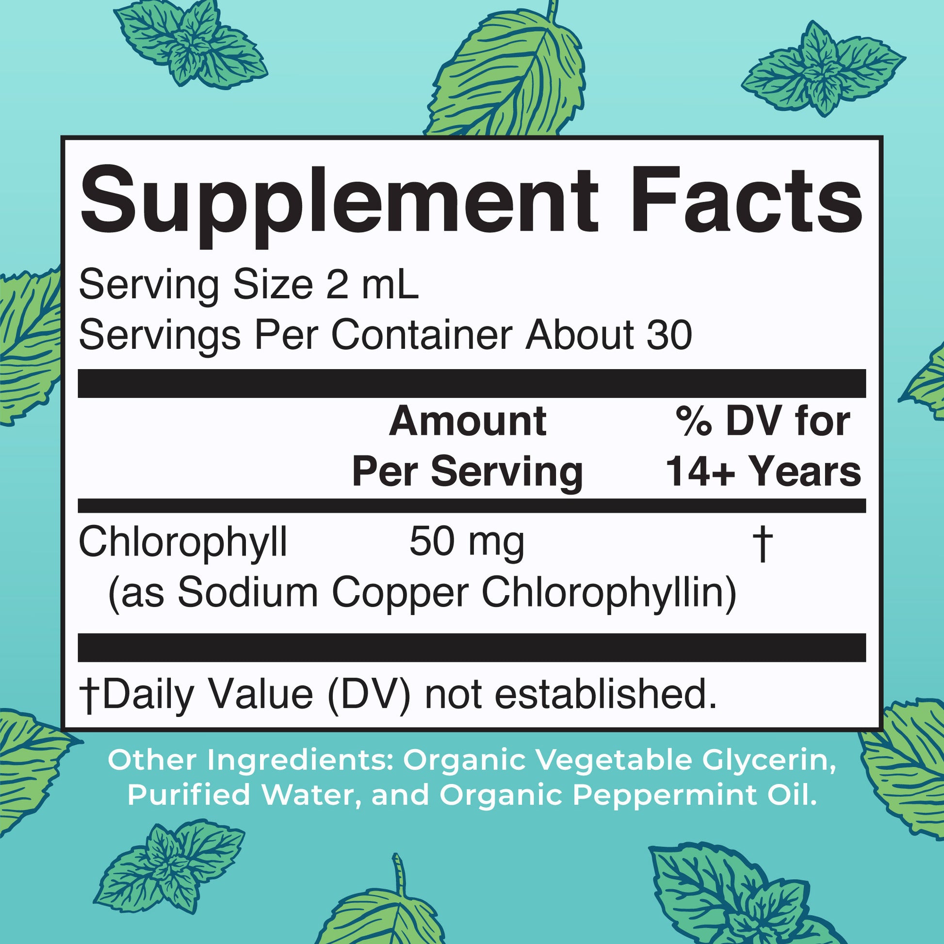 Vegan Liquid Chlorophyll Drops