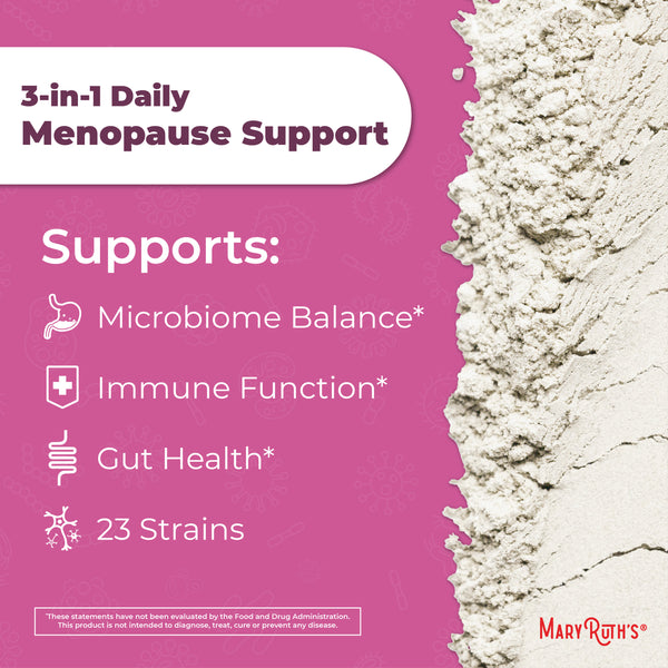 MaryRuth 3-in-1 Menopause Support Powder Vitamin Supplement Unflavored  Advertisement
