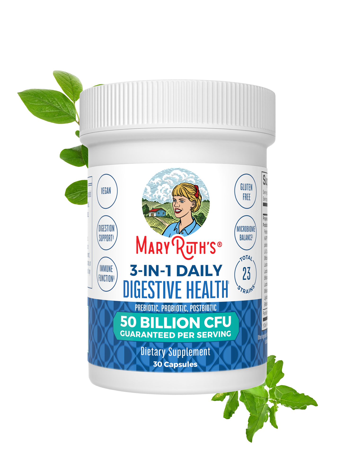 3-in-1 Daily Digestive Health Capsules