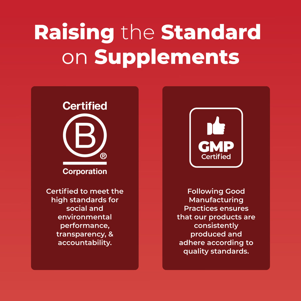 Energy Dissolving Strips 30 Strips Strawberry B Corp GMP Certified