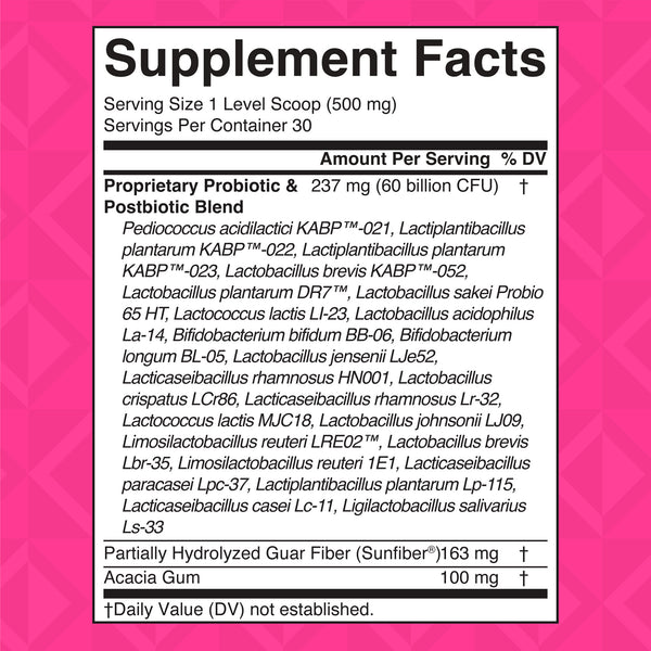 MaryRuth 3-in-1 Menopause Support Powder Vitamin Supplement Unflavored  Supplement Facts