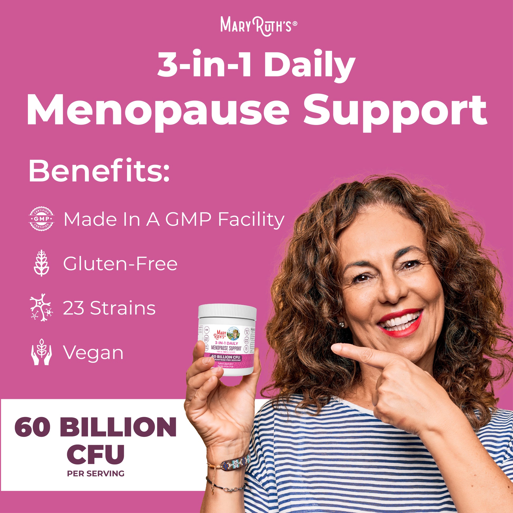 3-in-1 Menopause Support Powder Benefits