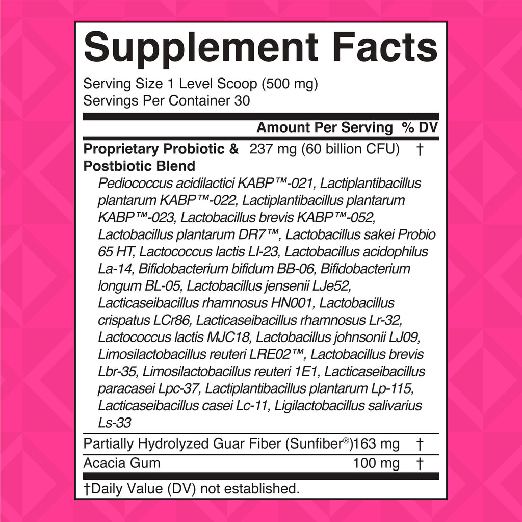3-in-1 Menopause Support Powder Supplement Facts