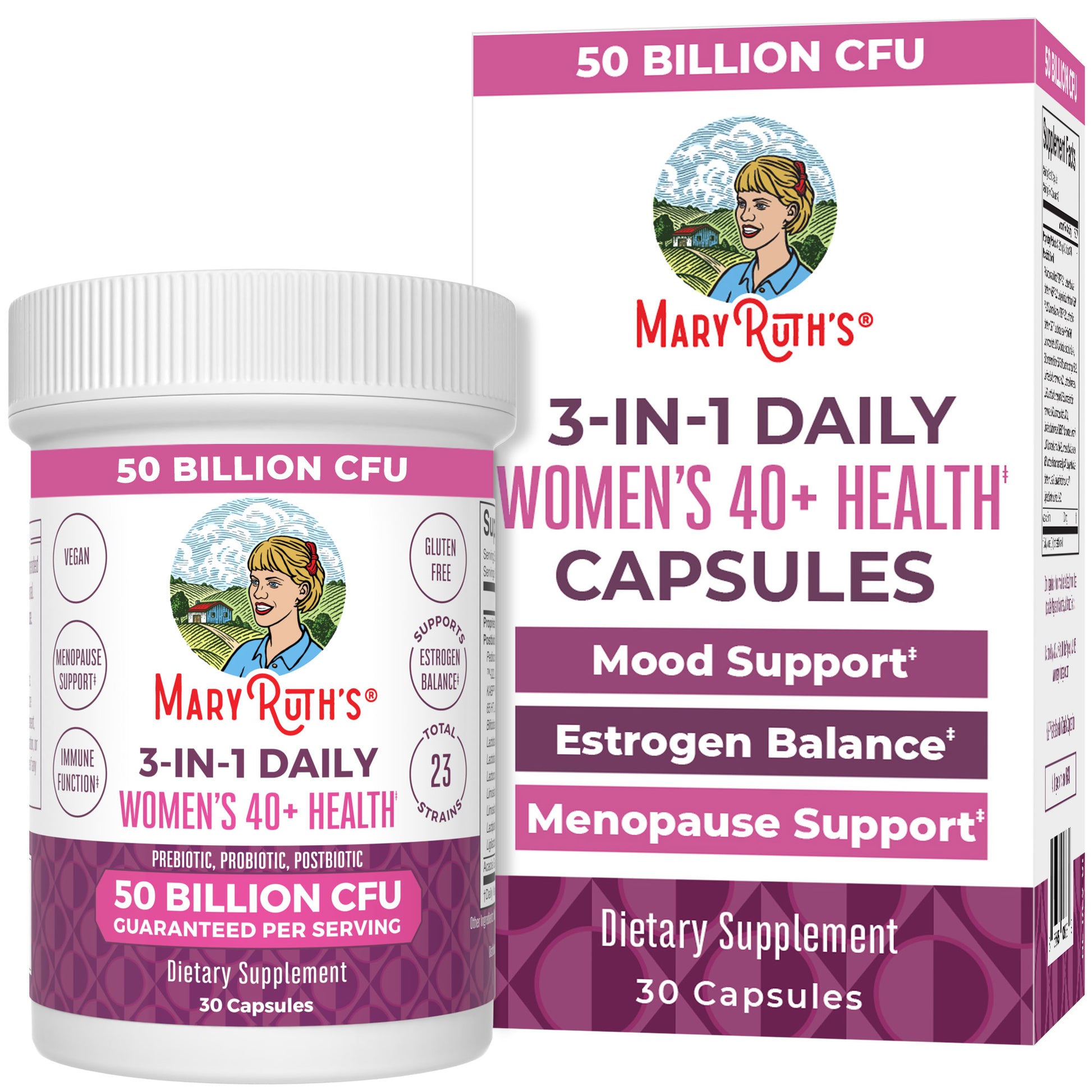 3-in-1 Women's 40+ Daily Health Capsules