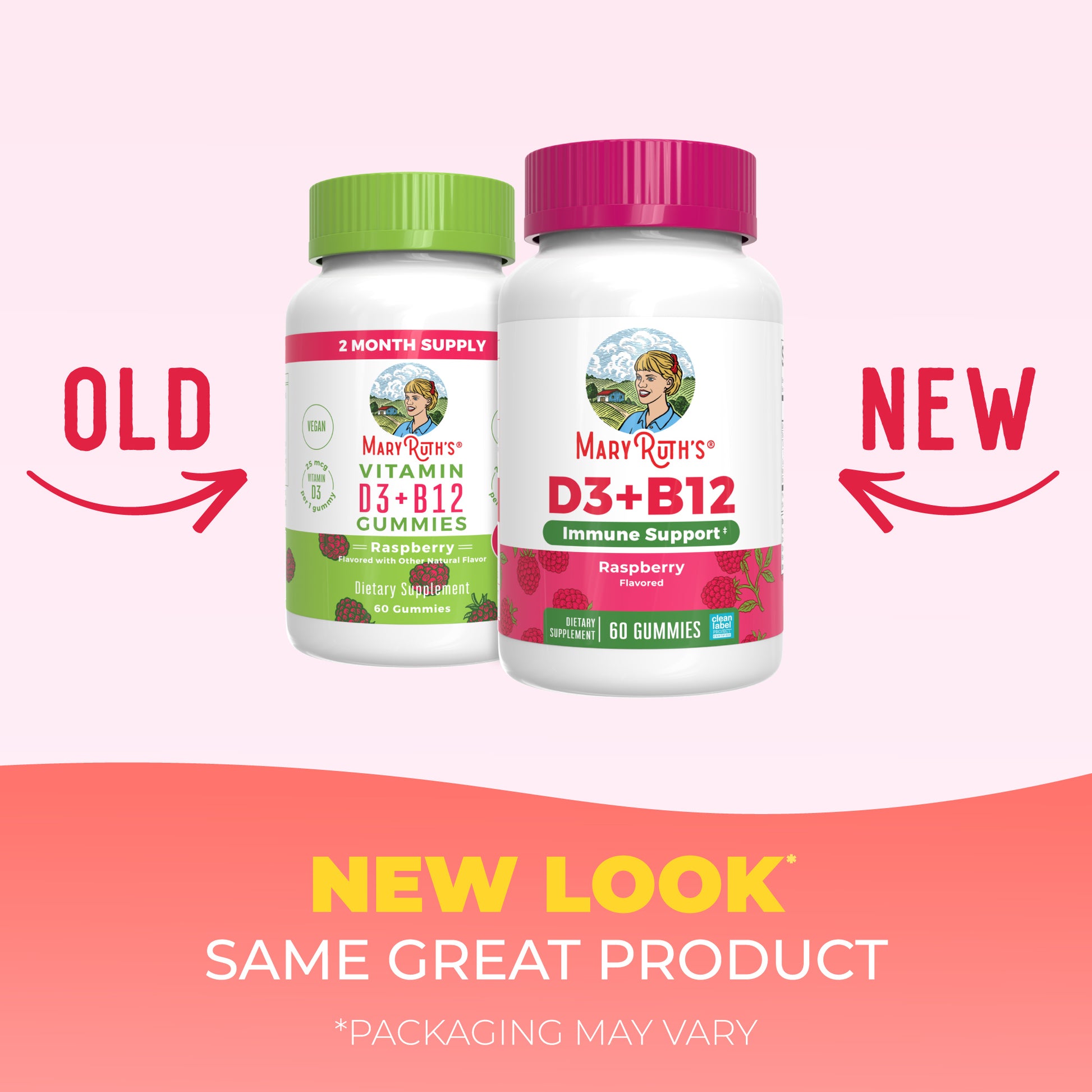 Sugar-Free D3 + B12 Gummies