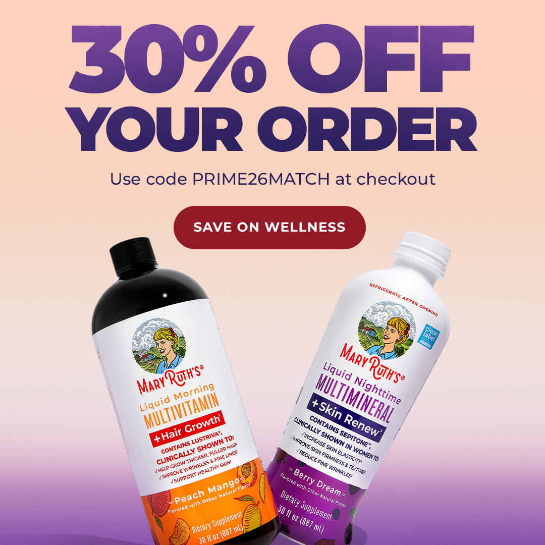 30% off your order with code PRIME26MATCH
