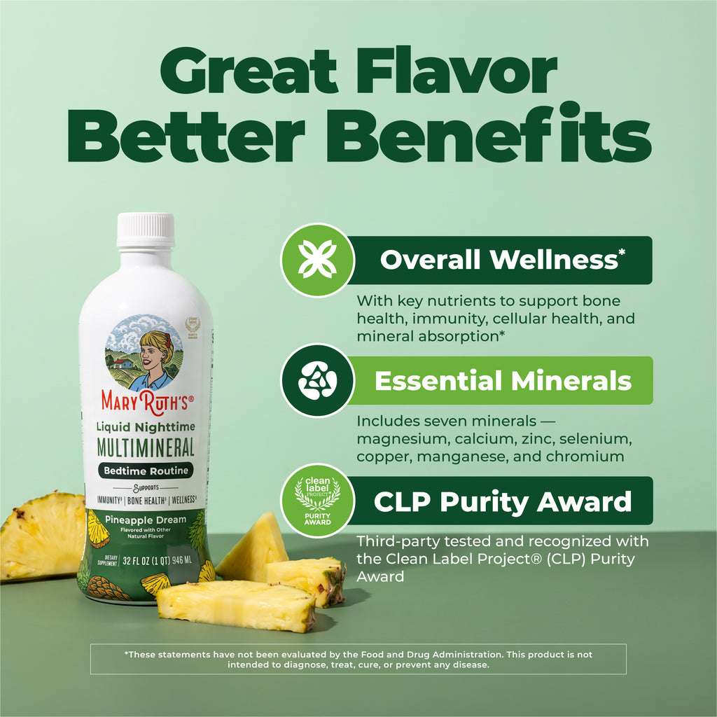 Liquid Nighttime Multimineral (Pineapple)