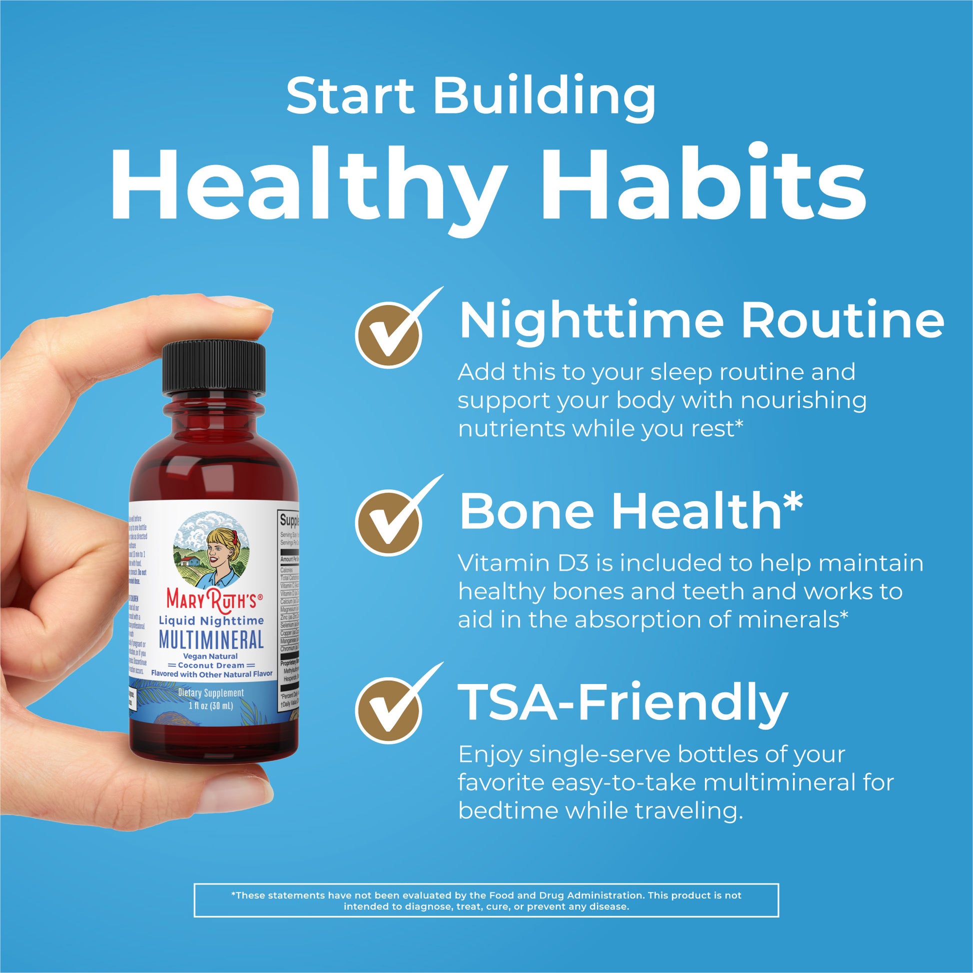 Liquid Nighttime Multimineral Travel Pack