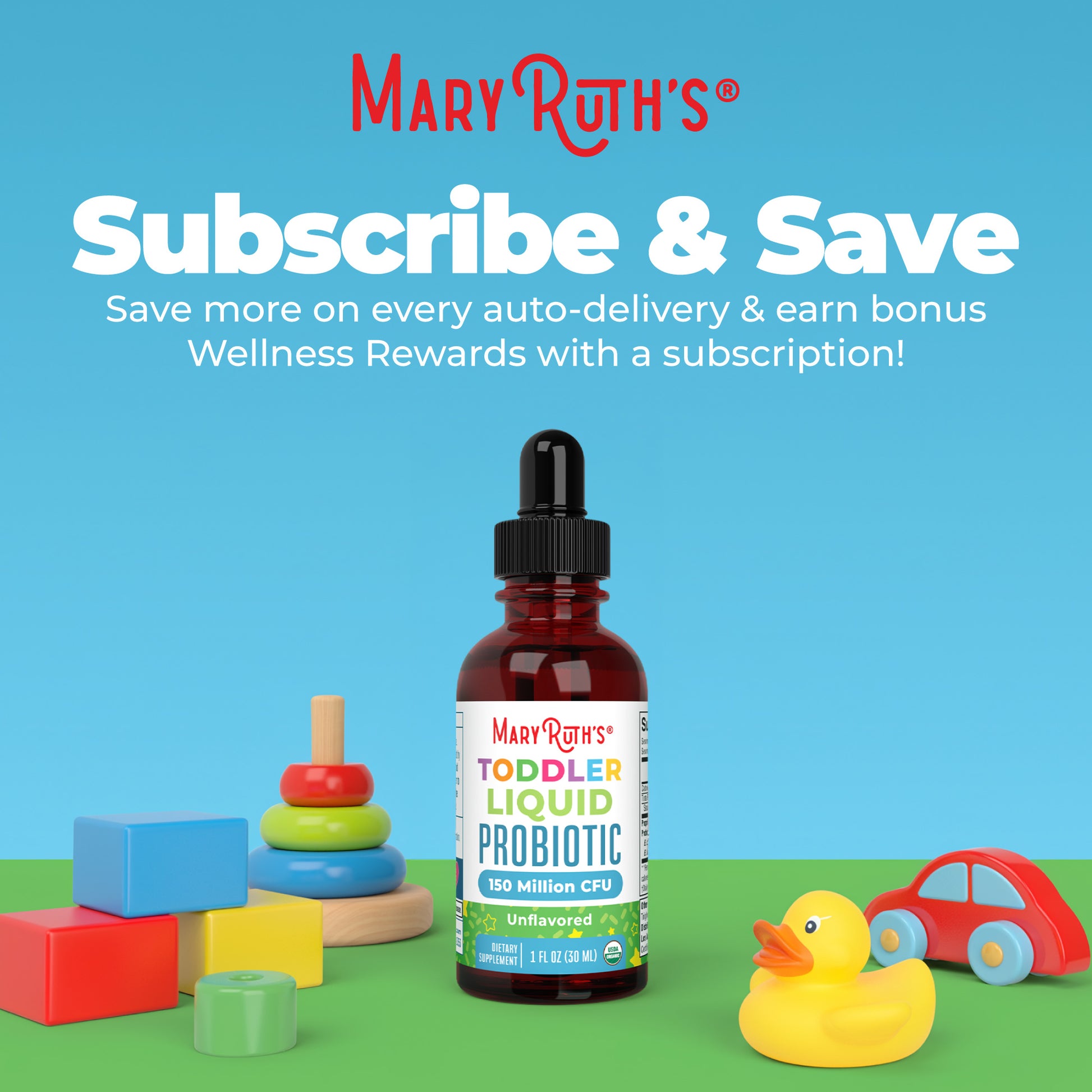 CoComelon Organic Toddler Liquid Probiotic