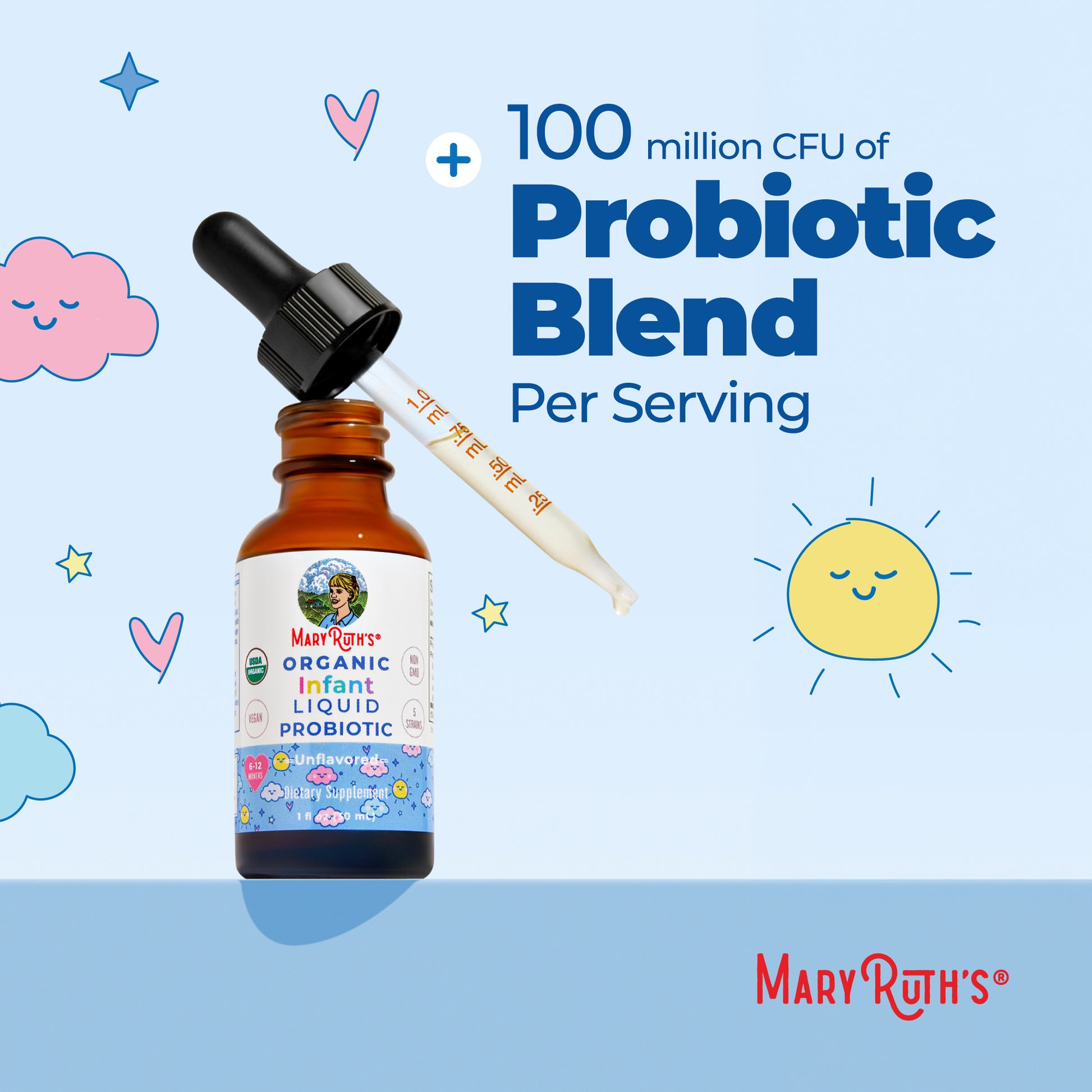 Organic Infant Liquid Probiotic