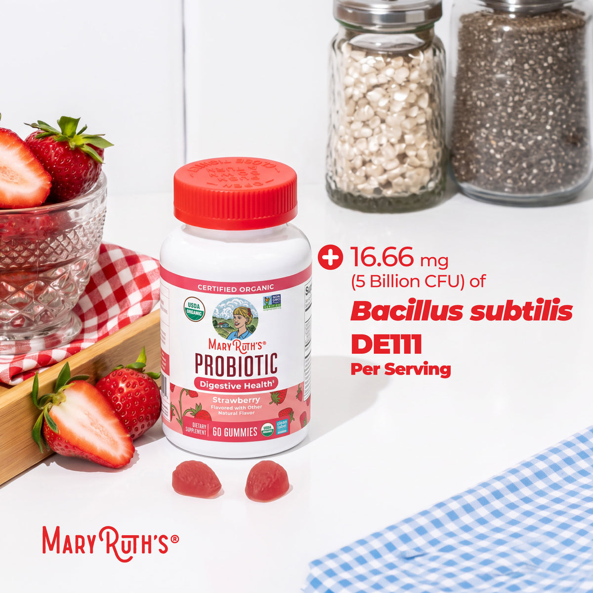 Organic Probiotic Gummies