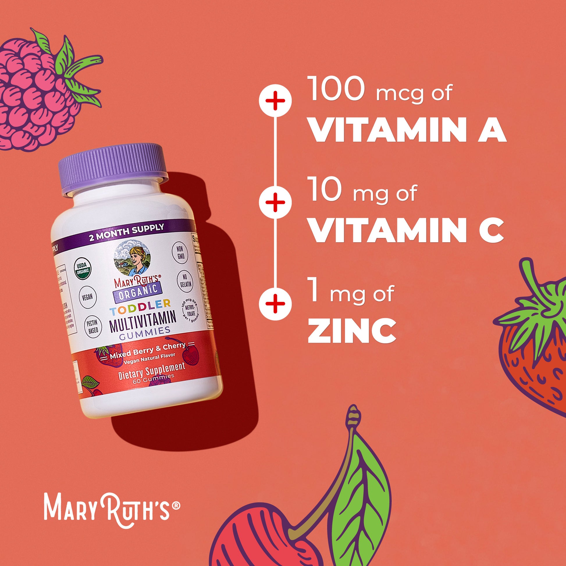 Organic Toddler Multivitamin Gummies