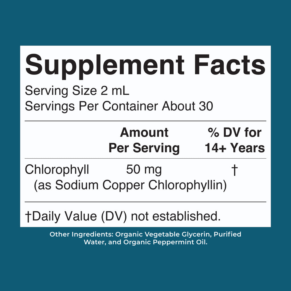 Vegan Liquid Chlorophyll Drops