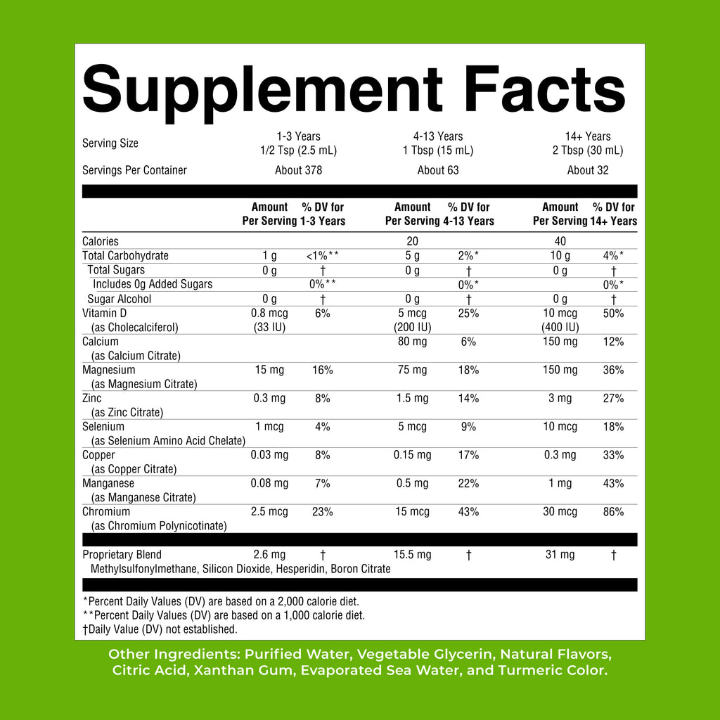 Extra Strength Nighttime Multimineral