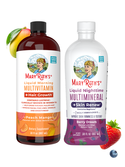 AM & PM Routine + Hair Growth & Skin Support