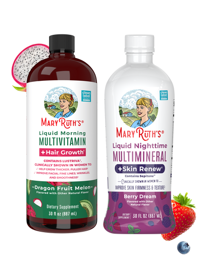 AM & PM Routine + Hair Growth & Skin Support