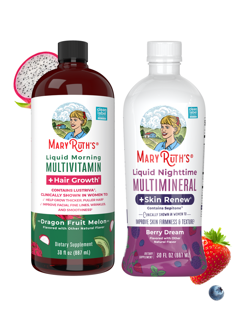 AM & PM Routine + Hair Growth & Skin Support