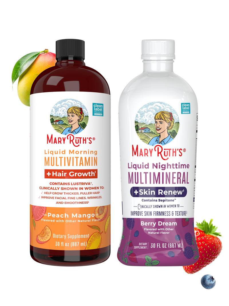 AM & PM Routine + Hair Growth & Skin Support