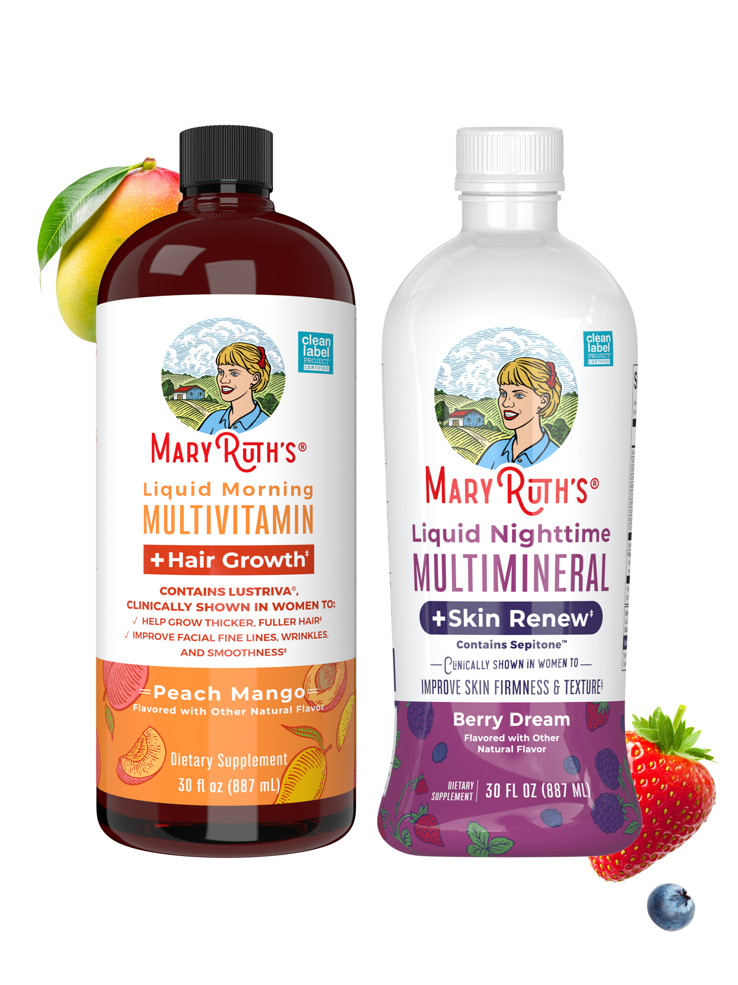 AM & PM Routine + Hair Growth & Skin Support2