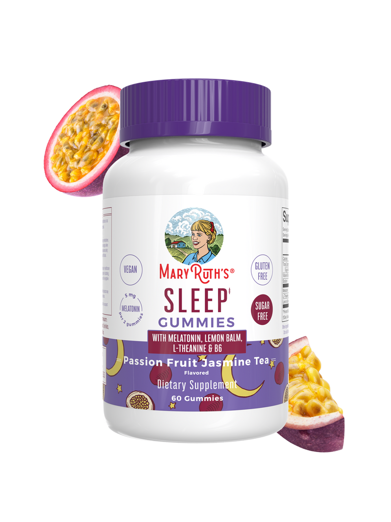 Melatonin Sleep Gummies (Passion Fruit Jasmine Tea)