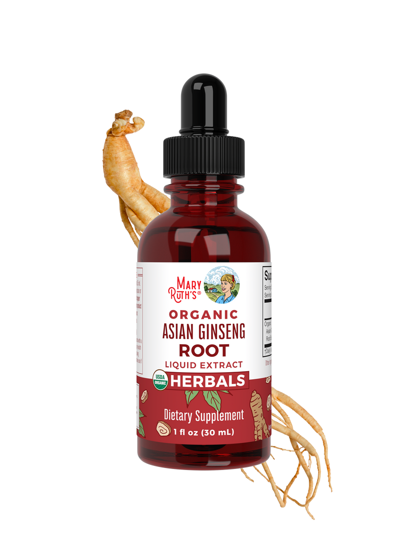 Asian Ginseng Drops, Org, 1 oz