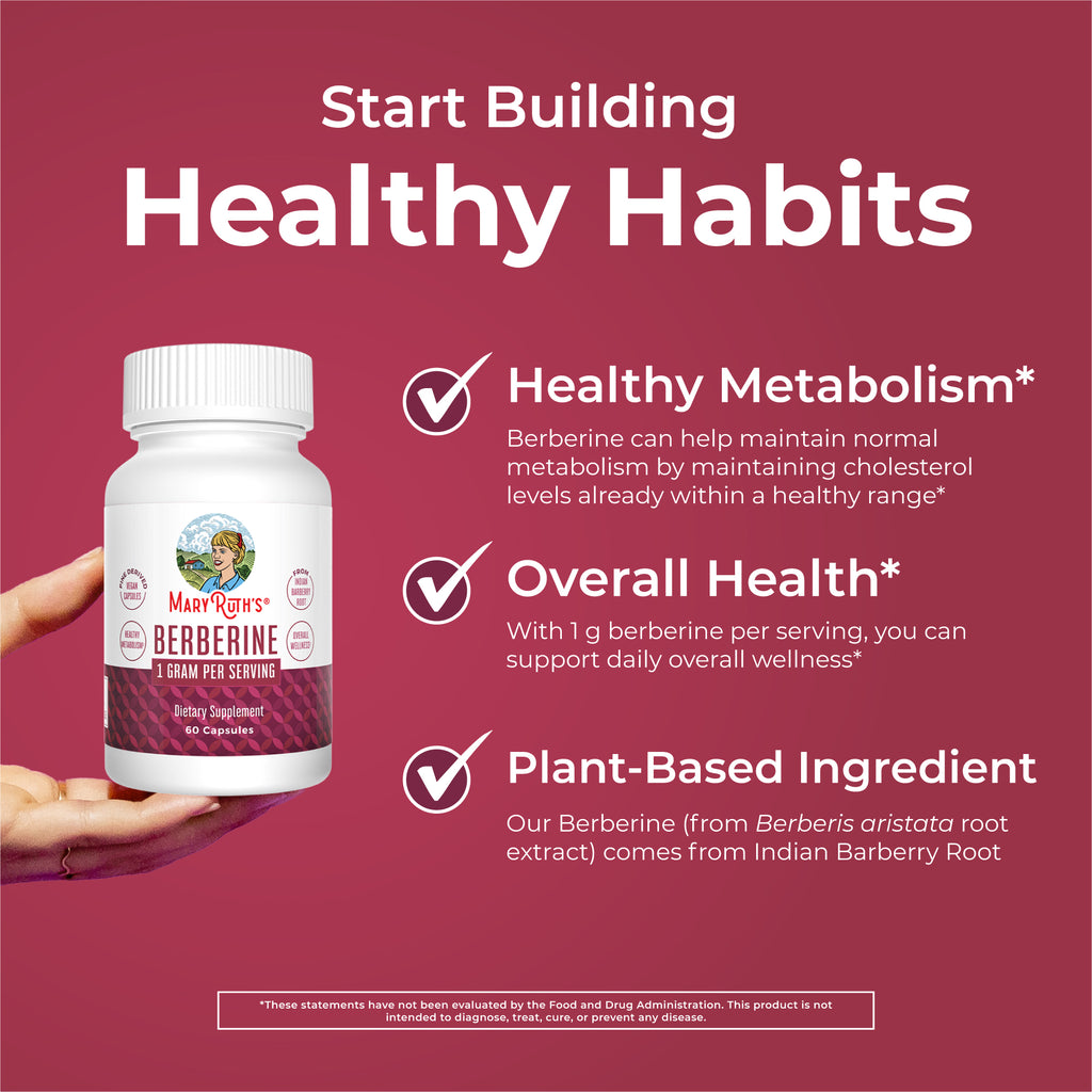 Berberine Capsules 60CT Healthy Habits