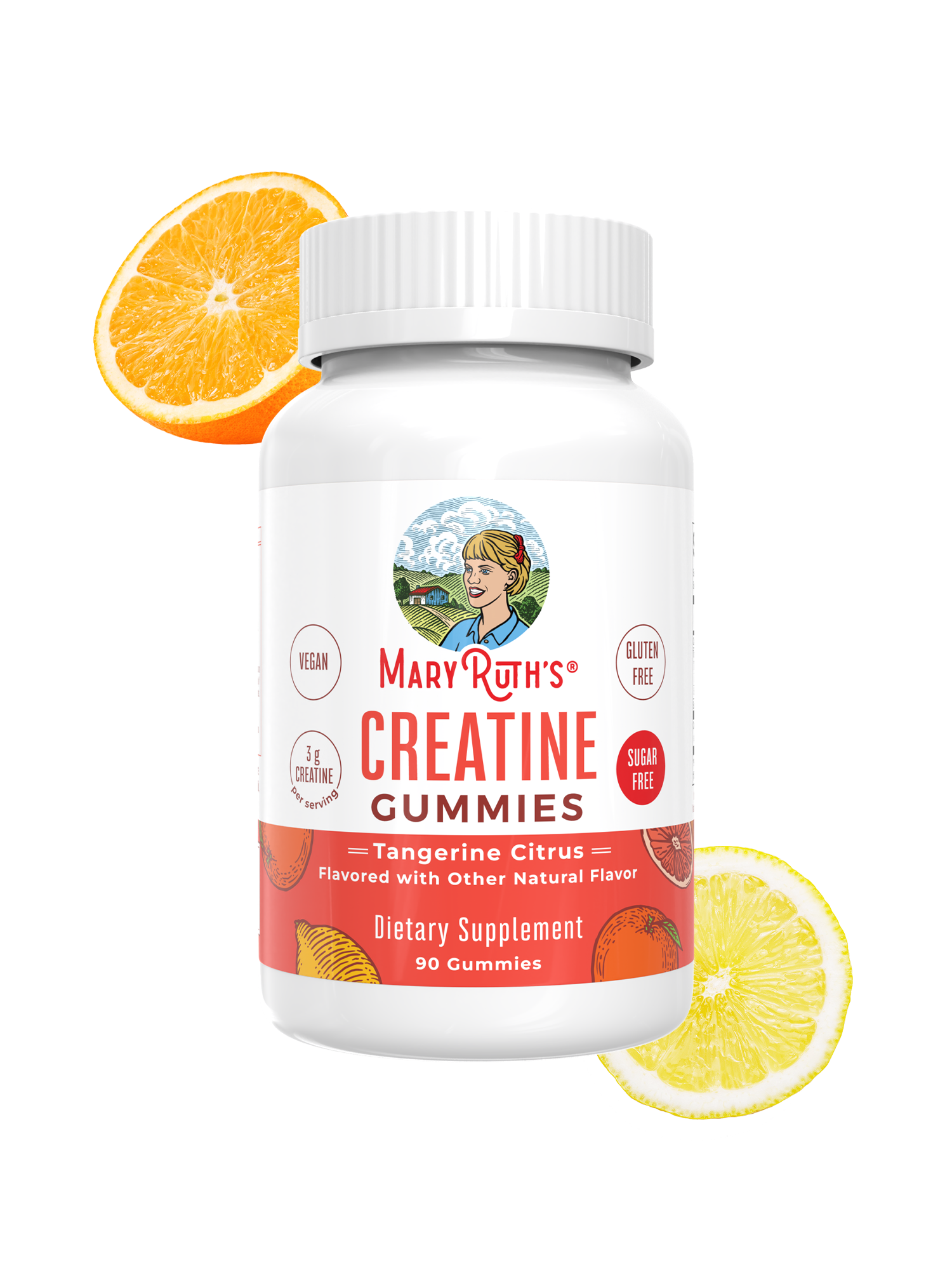 Creatine Gummies 90CT Tangerine Citrus