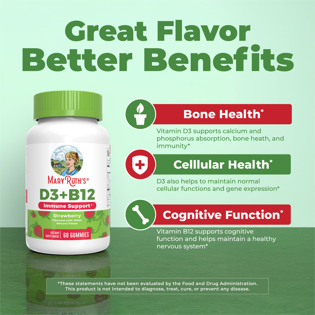 D3 B12 Gummies Strawberry 6