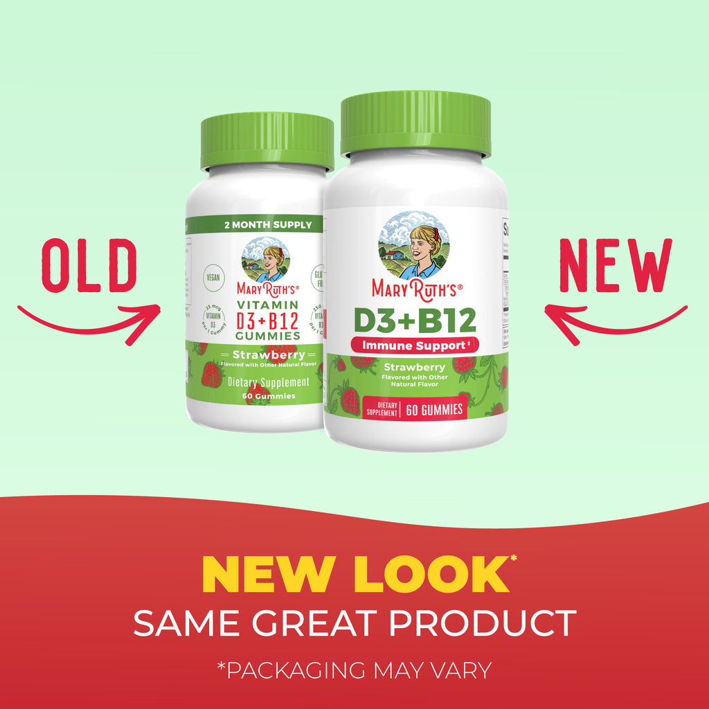 D3 B12 Gummies Strawberry New look 
