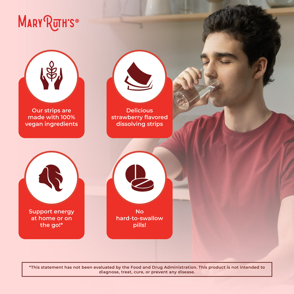 Energy Dissolving Strips Strawberry Benefits